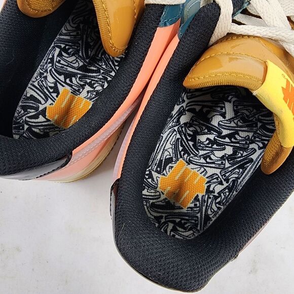 Nike Air Force 1 Low X Undefeated Wild Berry Celestine Blue Patent US 14 - Picture 7 of 10